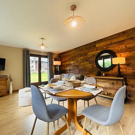 Apartment Style Avec Grande Terrasse Et Parking Prive Chamonix